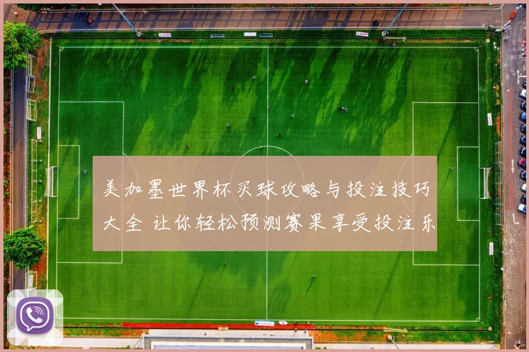 美加墨世界杯买球攻略与投注技巧大全 让你轻松预测赛果享受投注乐趣