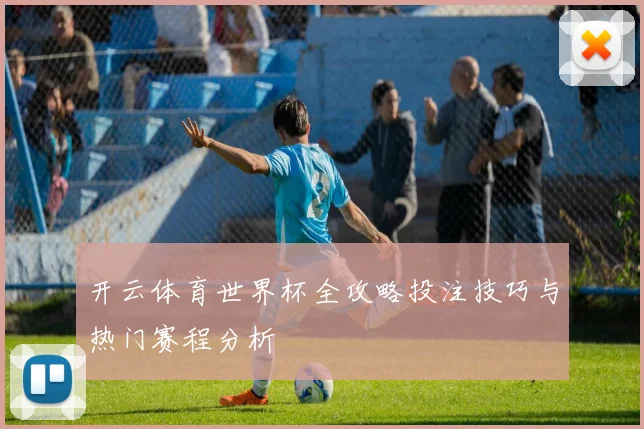 开云体育世界杯全攻略投注技巧与热门赛程分析